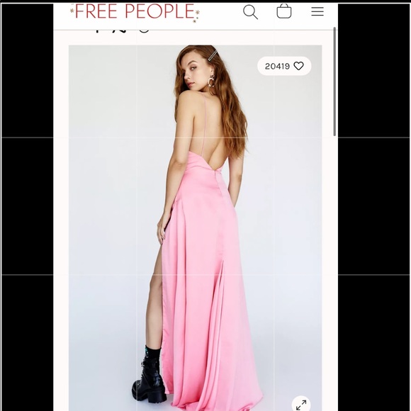 Free people maxi/prom dress!! - Picture 1 of 8